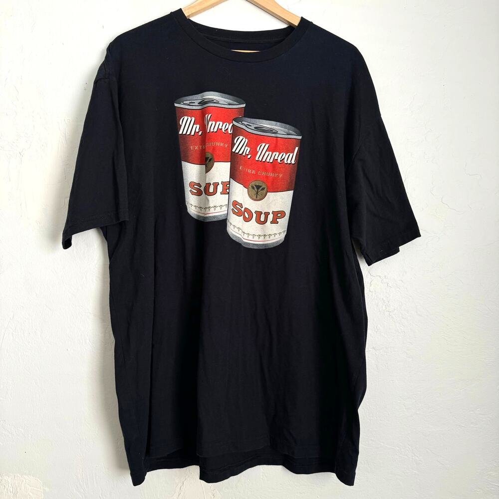 Funny Mr. Unreal Extra Chunky Soup Can T-Shirt Men's XXL